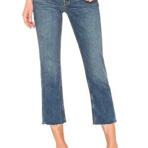 GRLFRND Tatum Mid-Rise Micro Boot Jean size 28